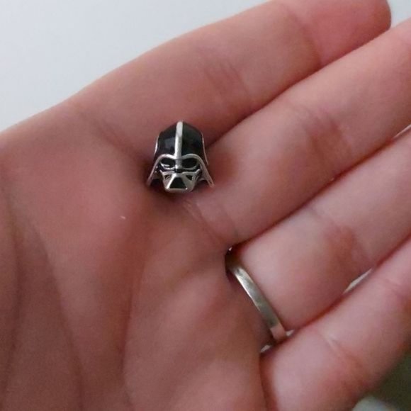 925?Silver Darth Vader Star Wars Charm - Picture 4 of 10